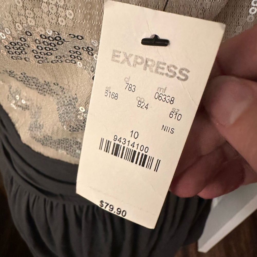 Express sequin dress - Picture 3 of 4